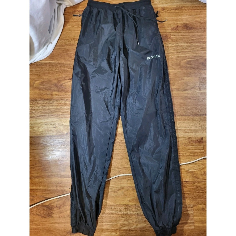 Boxraw Sauna Black Sauna Jogger Pants Size 2XL